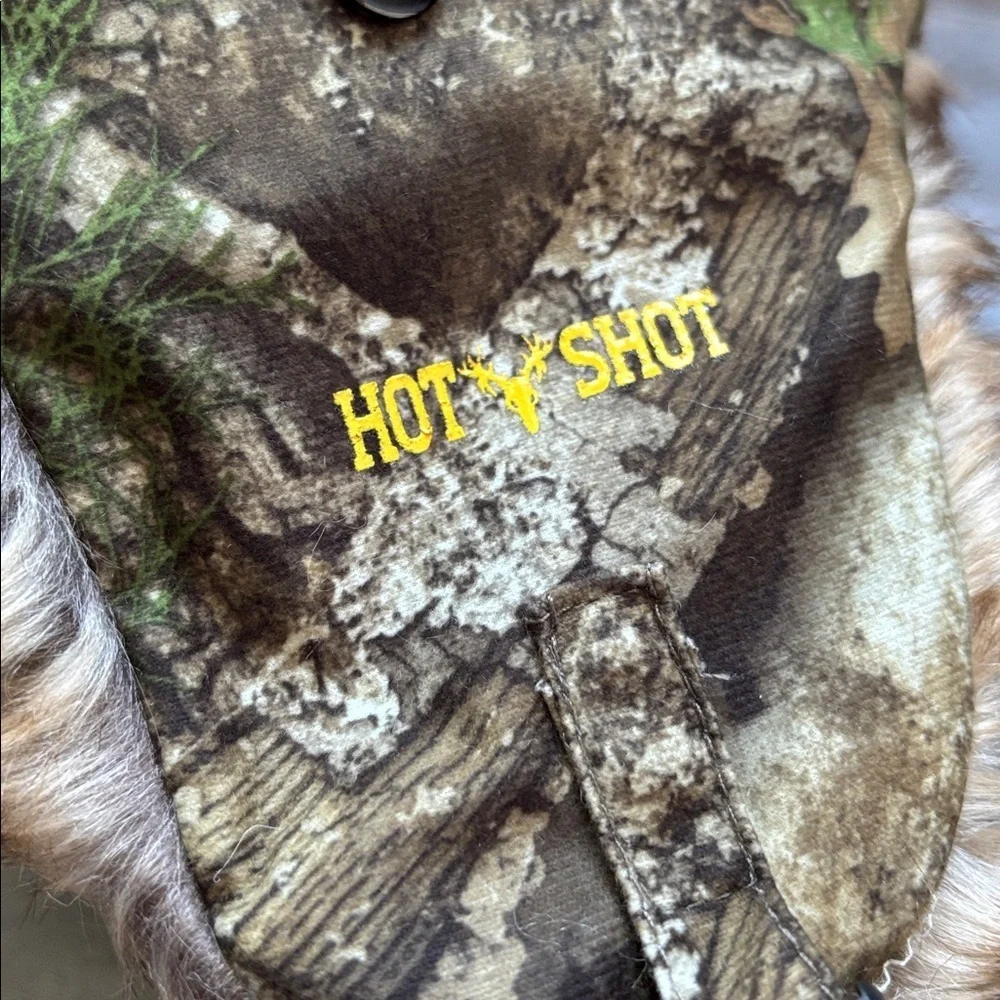 Realtree APX Hot Shot 3M Thinsulate,Odor X,faux fur,quilt lined earflap/trapper
